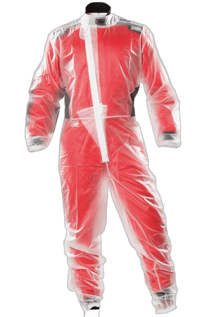 OMP Rain Suit Transparent - Junior - Clear, 160cm