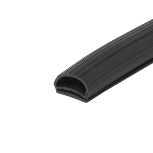 370 - Burlete puerta nevera profesional fabricado en EPDM negro 6 mt.