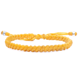 Reef Men's Chunky Rope Bracelet - Yellow (L)