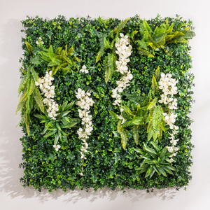 Artificial Wisteria Living Wall Panels – 1m x 1m