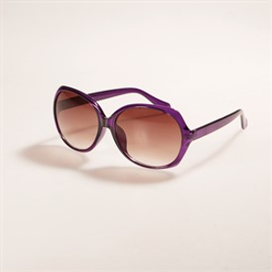 Sunsentials Womens Gradient Sunglasses Crystal Purple