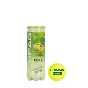 HEAD Stage 1 Green - Tubo da 3 Palline