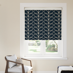 Orla Kiely Jumbo Linear Stem, Whale - Roller Blind