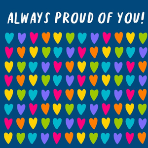 Moonpig Always Proud Of You Love Heart Card
