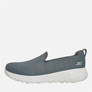 SKECHERS Womens Go Walk Joy Jaylene Trainers Charcoal/White