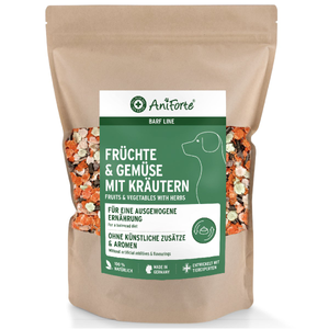 SALE AniForte® Fruit & Vegetable Flakes with Herbs 31/07/25