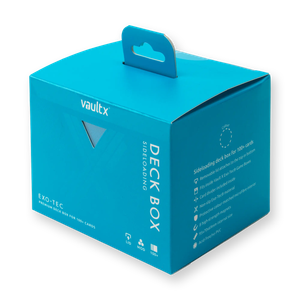 Vault X - Exo-Tec® Sideloading Deck Box 100+ - Neon Blue