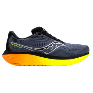 Saucony Mens Ride 18 - Shadow/Vizi - Neutral - AW25