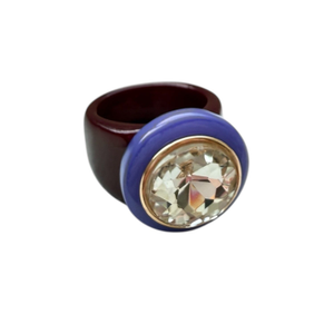 City Girl Ring - Mulberry (L)