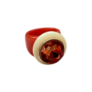 City Girl Ring - Tomato (L)
