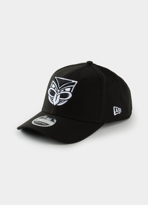 New Era NRL 9Seventy New Zealand Warriors Black White Snapback Cap