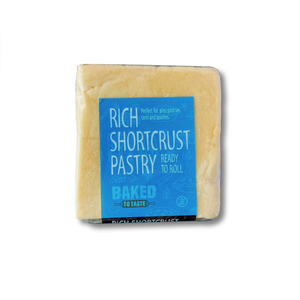Rich Shortcrust Pastry - Gluten Free (Baked to Taste) 400g