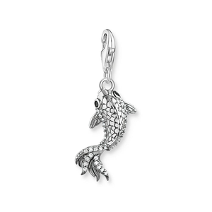 Classic Silver Koi Fish Charm