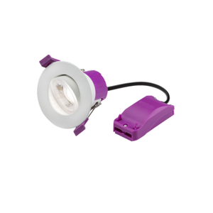 Knightsbridge RE6CTT RenuLED IP20 6W 230V Fire-Rated CCT LED Tiltable Downlight