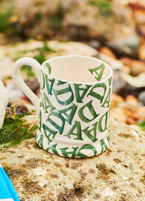 Seconds D.A.D Green 1/2 Pint Mug