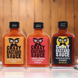 Crazy Bastard Hottest Sauce Set