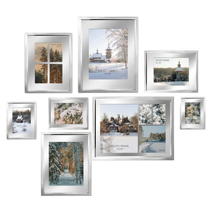 TIMELESS TOUCH 8x10 SILVER PLATED Photo Frame