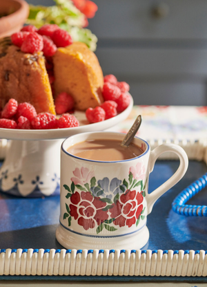 Seconds Antique Roses 1/2 Pint Mug