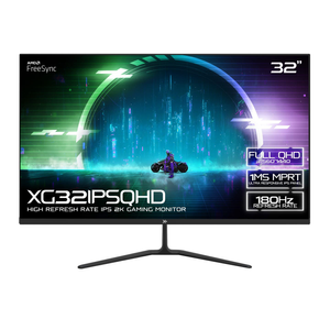 X= XG32IPSQHD 32" 2560x1440 180Hz QHD 1ms IPS Gaming Monitor