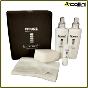 LEATHER CARE KIT per pulire e proteggere accessori in pelle liscia