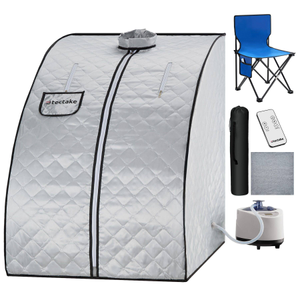 Sauna a vapore mobile ThermaLuxe II, 1000 W, 15 livelli di temperatura