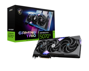 MSI GeForce RTX 5070 Ti 16G GAMING TRIO OC 16GB GDDR7 Graphics Card