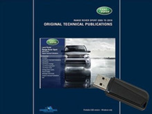 LTP3015USB - Range Rover Sport - Land Rover Original Technical Publications USB - For Range Rover Sport 2005-2009