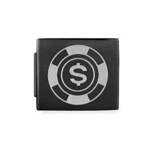 GLAM Poker Chip Black Charm