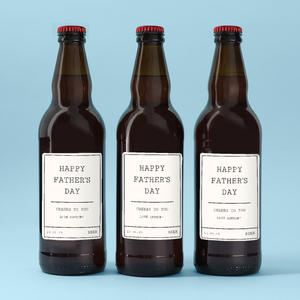 Happy Father's Day Cheers To You Lager Trio 3 x 500ml