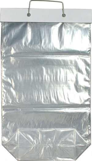 10" x 16" + 4" + 1.5" Plastic Wicketed Bread Bags