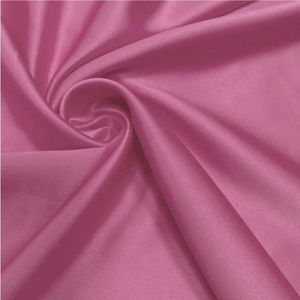 Tissu satin extensible - Rose foncé