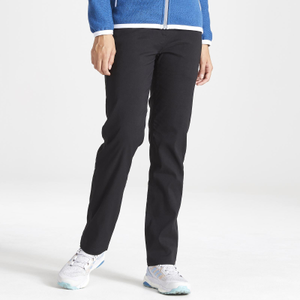 Craghoppers Womens Kiwi Pro II Walking Trousers - 8 S / Black
