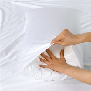 Bianca - Rosebank 500tc Bamboo/Cotton Sateen Standard Pillowcase Set White 2pce