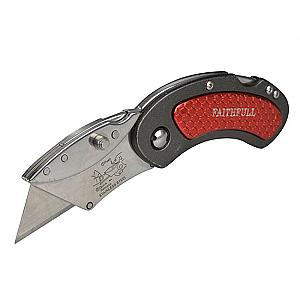 Faithfull Utility Folding Knife With Blade Lock FAITKUTILITY