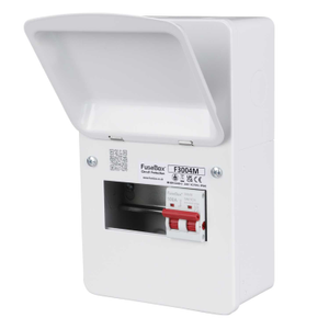 4 Way Consumer Unit with 100A Main Switch