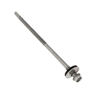 5.5 x 185mm Self Drilling Tek Screws For Composite Panels To Heavy Section Steel With 19mm Bonded Washer Pack of 50