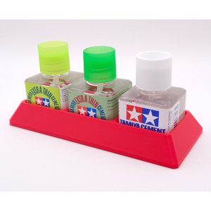 Jadlam 3D Printed Tamiya Cement Triple Bundle with Holder