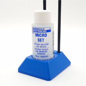 Jadlam 3D Printed Microscale Micro Set Holder (Blue)