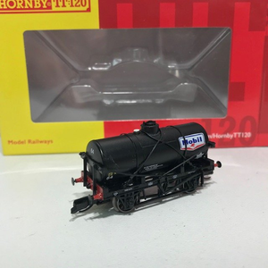Hornby TT:120 TT6009 12T Tank Wagon 'Mobil' No.64 Era 2/3 Boxed