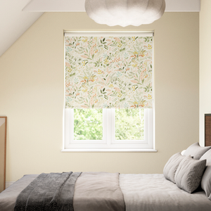 Cleo, Coral Silk - Twist&Fit Roller Blind