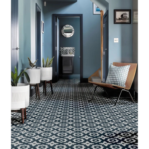 Floris Porcelain Denim Wall & Floor Tile 20x20cm