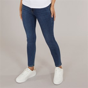 JJXX Womens Vienna Skinny Jeans Dark Blue Denim
