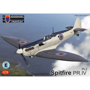 Kovozavody Prostejov 72501 Supermarine Spitfire PR.IV Pt.2 1:72 Model Kit