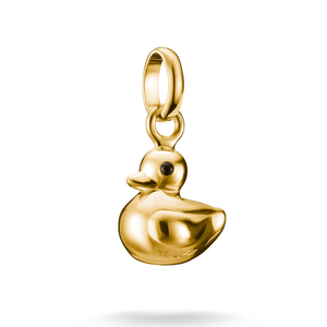Connect Gold Plated Duck Charm Pendant