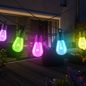 IlluminX Smart Outdoor Festoon Lighting - 30 Bulbs