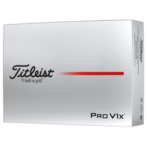 Titleist Pro V1x Golf Balls - White