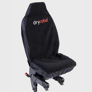 dryrobe V3 Car Seat Cover - Single / Black/Black