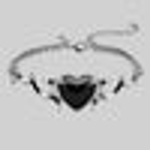 GALACTIC. Cosmic Waves Obsidian Choker - Silver - Silver