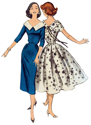 Patron de robe et ceinture - Butterick 6870