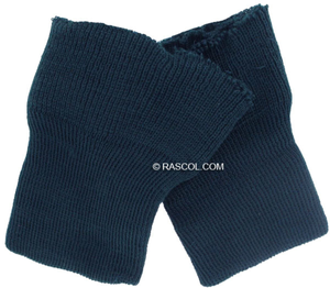 Lot de 2 poignets tricotés - Marine